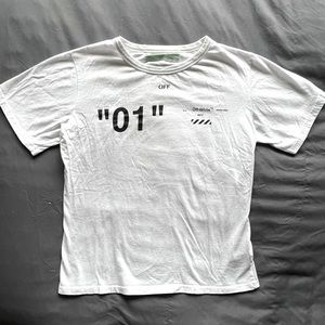 OFF WHITE - Tee - Mens Large